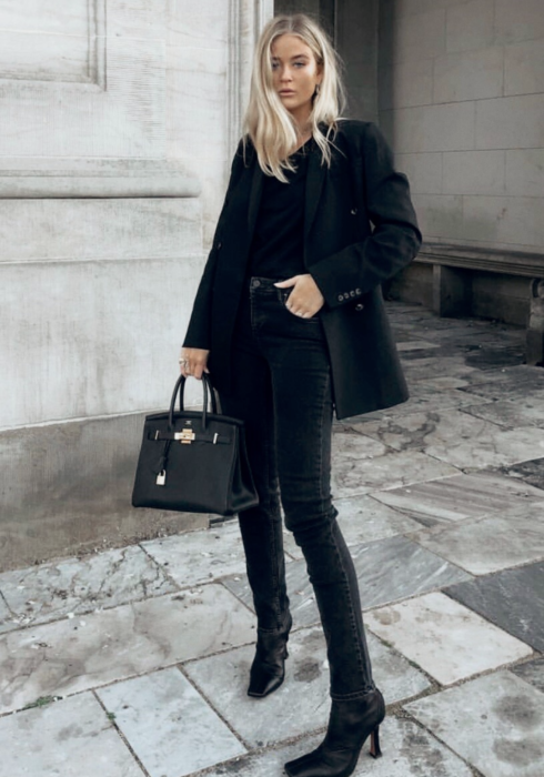 Zó draag je een all black look zonder dat het saai is!